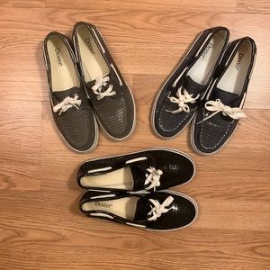 Bundle 3 Pair Dexter Slip Ons W/Sequins